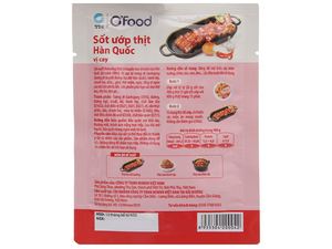 [Oferta Especial] Marinada Picante Coreana para Barbacoa O'Food 80g - Auténtica Salsa de Carne con Gochujang para Cerdo y Pollo - Bolsa al por Mayor - Product Image 3