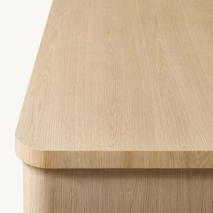 RH Baron Bàn cà phê, sự lựa chọn của vòng hoặc hình chữ nhật thiết kế, hiện đại rắn gỗ Nordic phong cách bảng trong ánh sáng gỗ kết thúc - Product Image 4