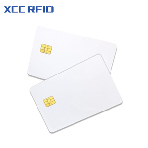 Tùy chỉnh PVC liên hệ với sle4428 sle4442 RFID thông minh IC thẻ <span class=keywords><strong>chip</strong></span> với hico dải từ - Product Image 3