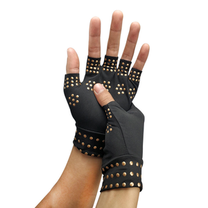 Guantes de compresión para artritis con puntos magnéticos, <span class=keywords><strong>articulaciones</strong></span> de seguridad deportiva, terapia de curación, alivio del <span class=keywords><strong>dolor</strong></span>, guantes de masaje con puntos magnéticos - Product Image 6