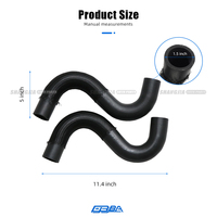 Accessoires de voiture de qualité étonnante OEM matériau équivalent tuyau d'admission d'eau tuyau de radiateur 806789 pour Ferrari F488/PST/F8
