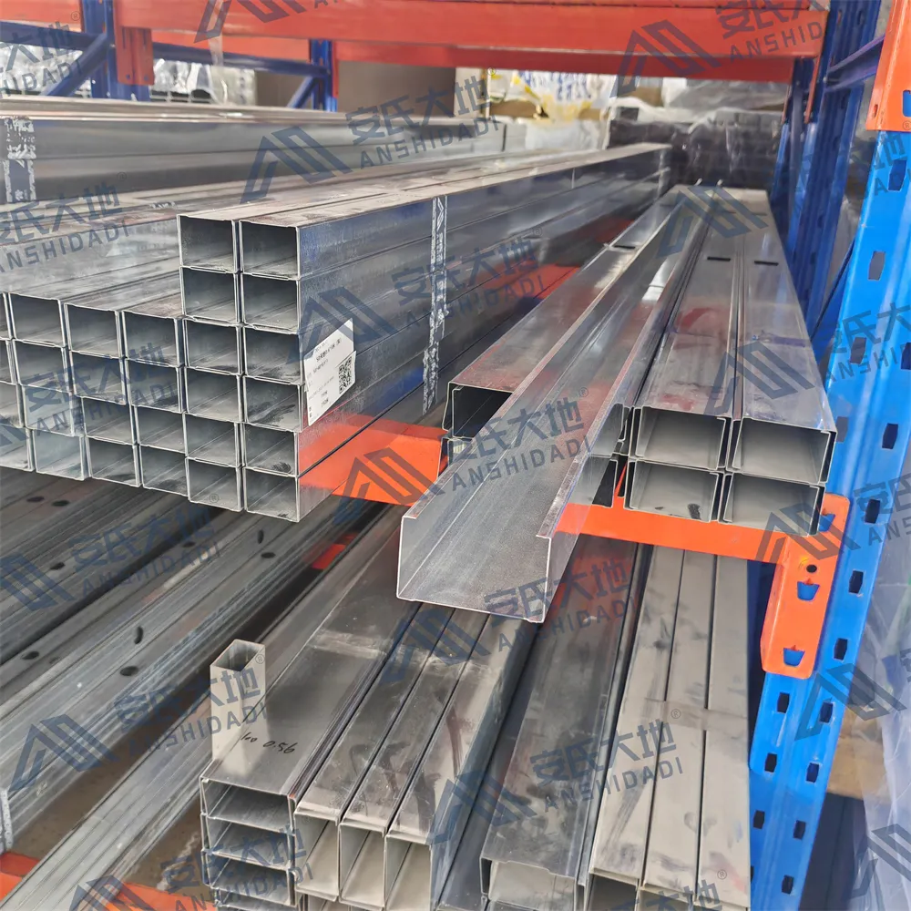 Light Steel Keel Drywall Gypsum board steel profiles frame metal stud for partition systems U channel