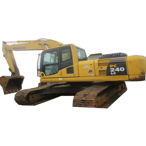 รถขุดตีนตะขาบ Komatsu PC240 มือสอง น้ำหนัก 22 ตัน กำลังการขับเคลื่อนทรงพลัง คุณภาพดั้งเดิม เครื่องยนต์ ปั๊ม เกียร์ ของแท้ มั่นใจได้ - Product Image 1