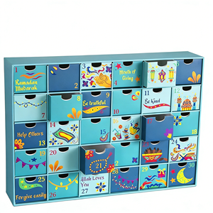 Calendario de Ramadán Personalizado 2026, Caja de Calendario de Adviento Navideño, Calendario de Adviento Cosmético de Papel, Cajas de Regalo de Cartón - Product Image 1