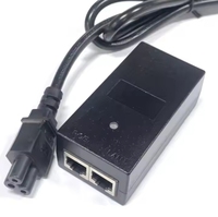 Passiver PoE-Injektor 24VDC 1A 48V 0,5A Gigabit-PoE-Netzteil vom Desktop-Typ Rohs Adapter für Ethernet-Switch CCTV-Kamera AP