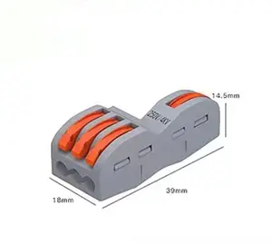 Connettore SPL a giunzione rapida 1 In 2 out 1 In 3 out Splicing combinazione connettore rapido Push In fili connettori