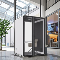 UNIBOOTH-Espace de travail mobile de conception moderne multifonctionnel et durable pour la maison, le bureau, la salle de sport et l'appartement