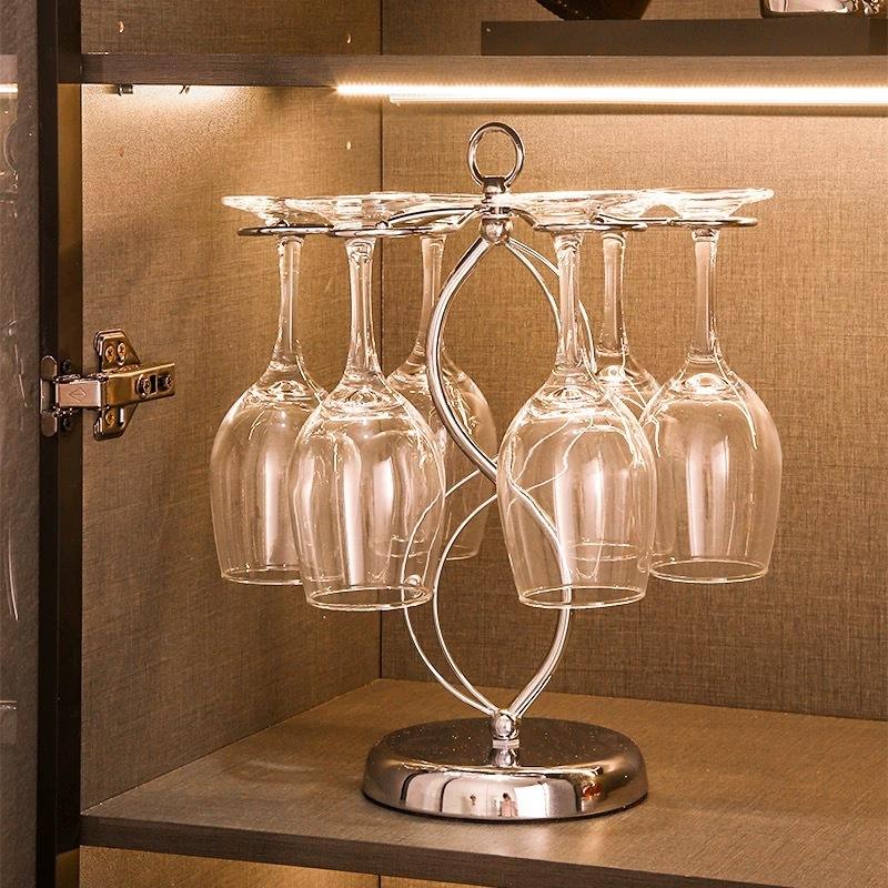 Casier à vin Silver Double 8 [verres non inclus]