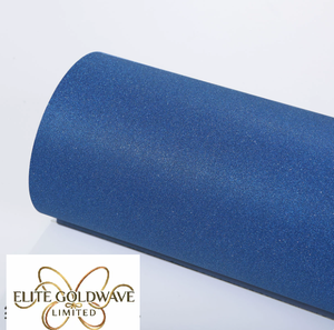 250g Dark <b>Blue</b> Colored Pearl Glitter Cardstock <b>Paper</b> Craft Card Stock With Fine Gold Powder for DIY Gift Packaging Scrapbooking - Product Image 1