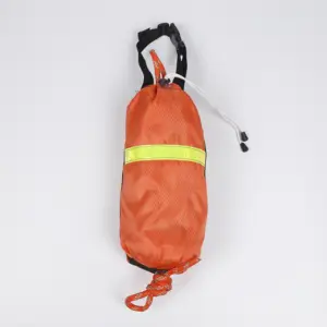 Sac de lancer de corde suspendu à la taille personnelle de sauvetage aquatique utilisé pour un débit rapide