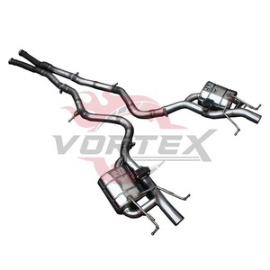 ท่อไอเสียแบบ Catback พร้อมวาล์ว Vortex SS304 สแตนเลส สำหรับรถเบนซ์ W222 S400 S450 S500 2.5T 3.0T ปี 2014-2020 รุ่น Sedan - Product Image 3