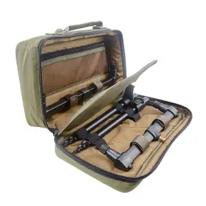 20x33x10cm Carp Fishing Tackle Bag with Buzz Bar Carryall Luggage with Bank Sticks Rod Pod Size