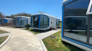 New Energy Smart Capsule Mobile Home 20ft 40ft Casa de contenedores plegable Cápsula fabricada moderna para uso en centros comerciales o hoteles - Product Image 4