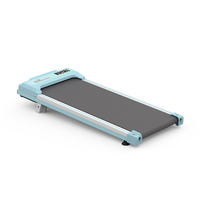 Tapis de marche pliable électrique SHULI pour la maison et le bureau, mini appareil d'exercice sous le bureau avec écran LED