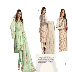 Faisalabad 잔디 정장 및 드레스/파키스탄 드레스 파키스탄의 salwar kameez/스위스 잔디