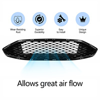 Grille avant en ABS Ascend, vente flash, durabilité supérieure, pour Ford Mondeo Fusion 2017-2018, facile à installer