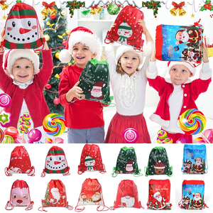 Cheap Eco-friendly Durable Recycled Non Woven Drawstring <strong>Christmas</strong> <strong>Large</strong> <strong>Bags</strong> for <strong>Gifts</strong> Packaging - Product Image 3