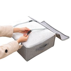 Paquete de 2 Bolsas de Almacenamiento Plegables Grandes para Debajo de la Cama, para Mantas, Ropa, Edredones, Caja de Almacenamiento Debajo de la Cama - Product Image 4