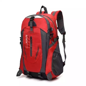 Mochila de gimnasio de senderismo ecológica OEM de <span class=keywords><strong>50</strong></span> <span class=keywords><strong>litros</strong></span>, poliéster impermeable 600D con cremallera elegante para entusiastas del fitness - Product Image 5