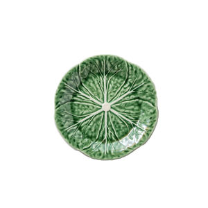 Offre Spéciale assiettes à dîner en céramique <span class=keywords><strong>de</strong></span> <span class=keywords><strong>feuille</strong></span> <span class=keywords><strong>de</strong></span> chou vert peint à la main rétro français - Product Image 6