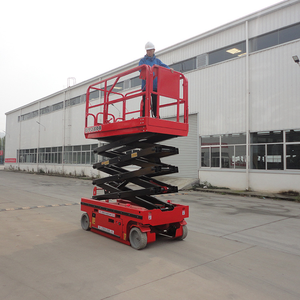 Factory Direct Supply 6m 8m 12m 500kg Trucks Work Electric Fork Lift Aerial Work Platform Mobile Scissor Lift <b>Tables</b> sky Lifts - Product Image 3