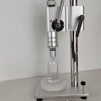 Machine de sertissage et de capsulage manuelle de bureau 13mm, 15mm, 18mm pour flacons de parfum, machine à capsuler les flacons de parfum, sertisseuse de parfum