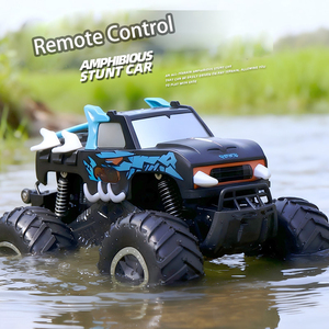 Coche Anfibio de Control Remoto 1:16 2.4Ghz 4WD para Acrobacias y Derrapes, Juguete Todoterreno para Tierra y Agua, Coche RC para Niños, Regalo para Niño - Product Image 1
