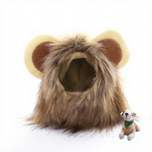 Nuevos Accesorios <span class=keywords><strong>para</strong></span> Mascotas: Lindo Gorro <span class=keywords><strong>de</strong></span> León, Diadema, Sombrero <span class=keywords><strong>para</strong></span> Gatos, <span class=keywords><strong>Peluca</strong></span> <span class=keywords><strong>de</strong></span> Crin <span class=keywords><strong>para</strong></span> Perros y Gatos Pequeños, Decoración <span class=keywords><strong>para</strong></span> Mascotas - Product Image 1