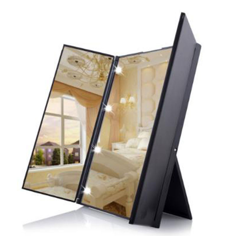 2020 светодиодное зеркало для макияжа, зеркало для макияжа с подсветкой, стол для туалетного столика с зеркалом для макияжа