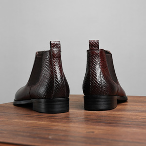 Zapatos de Cuero Formales para Hombre, Estilo Inglés, con Punta en Pico, Grabados, Casuales de Negocios, Recién Lanzados y Más Vendidos - Product Image 6