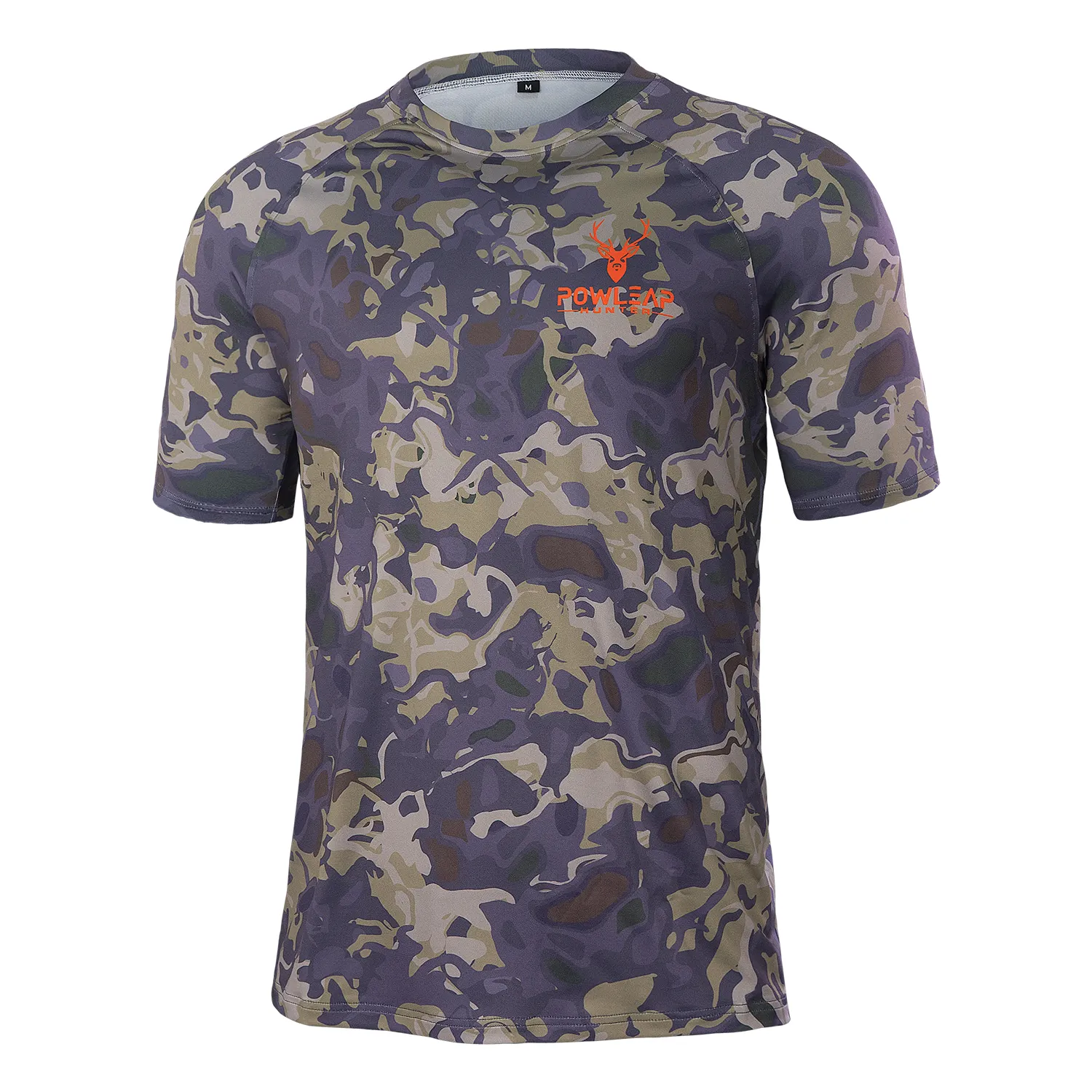 Kaus camo UPF50 + T-Shirt berburu asli pohon cetak hutan populer produsen pakaian pria setengah lengan