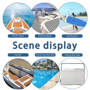 Uni-glory di alta qualità moderna impermeabile Click-installare barca in schiuma EV-A pavimento del <span class=keywords><strong>mare</strong></span> ponte di pavimento per barca marina all'aperto Decking - Product Image 6