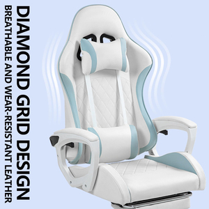 E-Sports Ergonomic <strong>Chair</strong> Modern Adjustable Height Comfortable Home/Office Sedentary Seat Boys Girls Leather PU Iron Material - Product Image 5