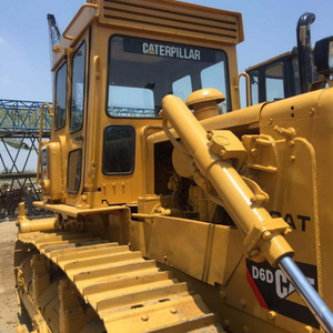 Bulldozer CAT D6D Usado con Motor Diésel 3306, Potencia de 104.4 kW, Cuchilla de Acero Resistente para Movimiento de Tierras en Construcción - Product Image 3