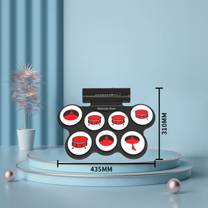 Instrument de musique Percussion Usb Midi Set Electronic Rolling Pads Professional Custom Bass Stick Drum - Product Image 3