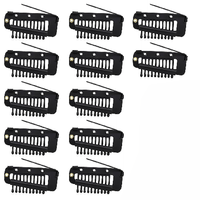 Accessoires de cheveux pinces à perruque 3.6cm avec épingle à cheveux épingle à cheveux postiches Snap-Comb pinces à perruque avec peigne en caoutchouc pinces à pression pour perruque