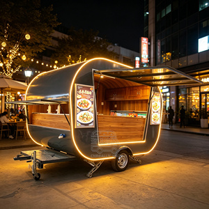 Carrito de Comida Móvil, Camioneta de Café, Remolque de Helados, Remolques de Comida, Camión Cocina Móvil - Product Image 6
