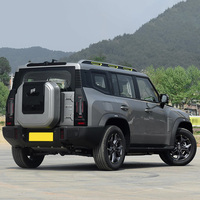 Nouveau SUV hybride Jetour T2 2024, 1.5T Turbo R20, intérieur foncé, automatique, direction à gauche, 5 portes, 5 places