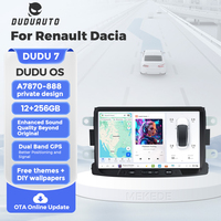 DUDUAUTO DUDU7 Reproductor multimedia con CarPlay para Renault Dacia Duster, Sandero, Dokker, Logan, Lodgy, Captur y Symbol
