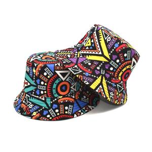 Chapeau Bob Personnalisé Imprimé Géométrique Style Ethnique Vintage Tendance Rétro Protection UV Pêcheur - Product Image 6