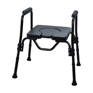 Sedia Comoda Mobile in Alluminio per Pazienti Molto <span class=keywords><strong>Obesi</strong></span>, Capacità 200kg, Regolabile e Pieghevole per Case di Cura e Ospedali, ODM - Product Image 3