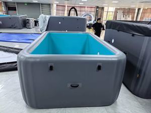 Bain froid commercial personnalisé, portable, en tissu Drop Stitch, durable, gonflable, pour la cryothérapie, pour enfants et adultes, utilisation en extérieur - Product Image 2
