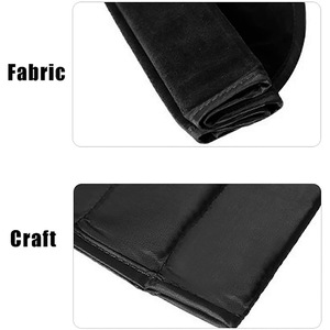Portable Travel Leg Rest <b>Hammock</b> 42x20cm Black Drawstring Bag Included Adult Use - Product Image 5
