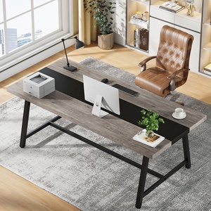 <span class=keywords><strong>Table</strong></span> à manger Tribesigns pour 8 <span class=keywords><strong>personnes</strong></span>, 70,87 pouces, style industriel, imperméable, <span class=keywords><strong>table</strong></span> de cuisine rectangulaire, salle à manger, 4 options de couleurs - Product Image 4