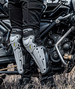 Mallas de montar para <span class=keywords><strong>hombre</strong></span> y mujer, rodillera para motocicleta, Codera para exteriores, equipo de protección transpirable de verano para motocicleta - Product Image 3