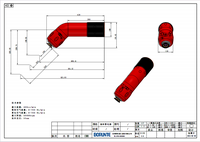 Robot de pulvérisation à 6 axes pour le revêtement automobile/3C Bras de 2000 mm IP65 Précision de ±0,5 mm Charge utile de 13 kg Robot articulé de précision pour l'automobile