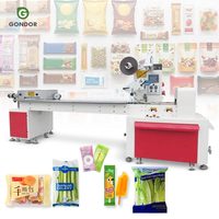 Machine d'emballage entièrement automatique pour biscuits brésiliens, mini-biscuits au fromage, croissants et pains roulés