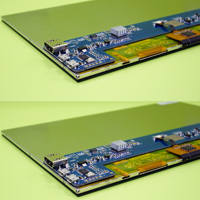 Ahududu Pi 3B 4B için 10.1 "1280*800 IPS LCD USB I2C kapasitif dokunmatik ekran