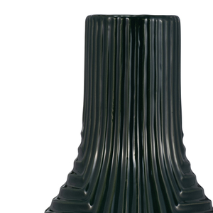 Vaso in ceramica testurizzata contemporanea per l'arredamento del soggiorno, vaso decorativo per fiori per la casa, la camera da letto o l'ufficio - Product Image 4