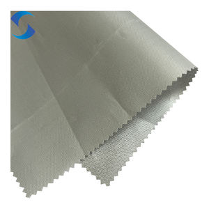 <span class=keywords><strong>Tissu</strong></span> Oxford extensible en sergé argenté 210D pour housse de voiture, résistant à l'eau et protégé contre les UV, tissé - Product Image 4